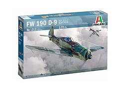 Збірна модель (1:72) Німецький винищувач Focke-Wulf FW 190 D-9
