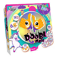 Настільна гра "Doobl Image. Єдиноріг" українською мовою (2-8 гравців) 18х18х4 см 6 + (IGR24)