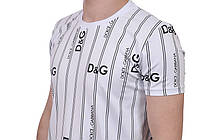 Футболка чоловіча Dolce & Gabbana 25-25Y-4004 біла, фото 6