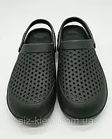 Стильні чоловічі крокси сабо KROK (темна олива, Україна) Код: 99ol