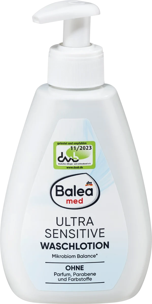 Рідке медичне мило-лосьйон Balea med Ultra Sensitive, 300 мл
