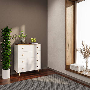 Ліжко дитяче односпальне LION Л-9 з м&#039;якою спинкою і висувними шухлядами 190x90 см Дуб Ліворно/Лілі-95 (LION-041490)