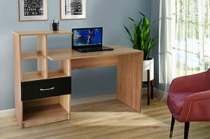 Комод з чорними металевими ніжками LION Амарант 168x40x76,5 см Граніт сірий/Графітовий (LION-041886)