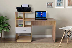 Комод з чорними металевими ніжками LION Амарант 168x40x76,5 см Бетон темний/Графітовий (LION-041885)