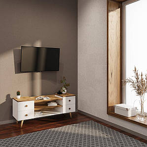 Ліжко дитяче односпальне LION Л-9 з м&#039;якою спинкою і висувними шухлядами 190x90 см Дуб Аппалачі/Лілі-95 (LION-041488)