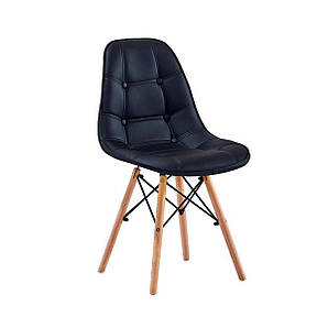 Комод-пенал з рельєфним оздобленням фасаду та чорними металевими ніжками LION Амарант 84x40x150 см Шварцвальд/Білий (LION-042149)