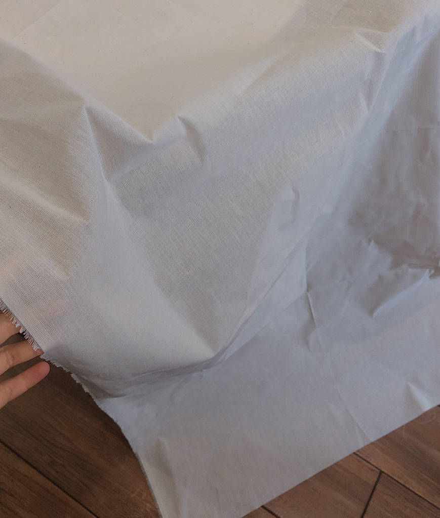 Тканина бязь (90 см, 140 г/м2) сурова від виробника - фото покупців 1