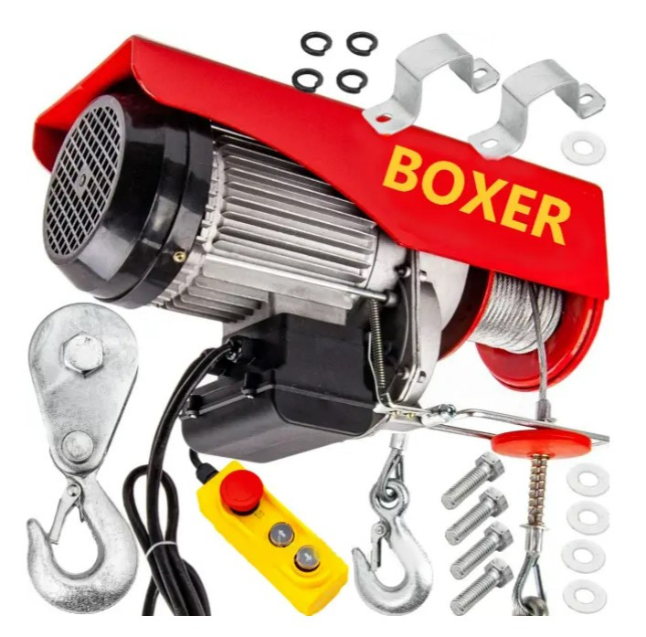 Електрична лебідка (тельфер) BOXER BX-563 400/750кг
