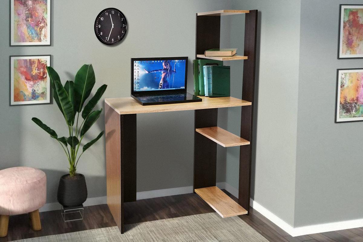 Стіл комп'ютерний СК-6 Сонома+Венге, фото 1