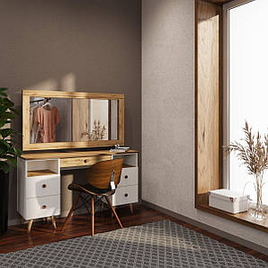 Ліжко дитяче односпальне LION Л-9 з м&#039;якою спинкою і висувними шухлядами 190x90 см Самоа Димчастий/Лілі-95 (LION-041496)