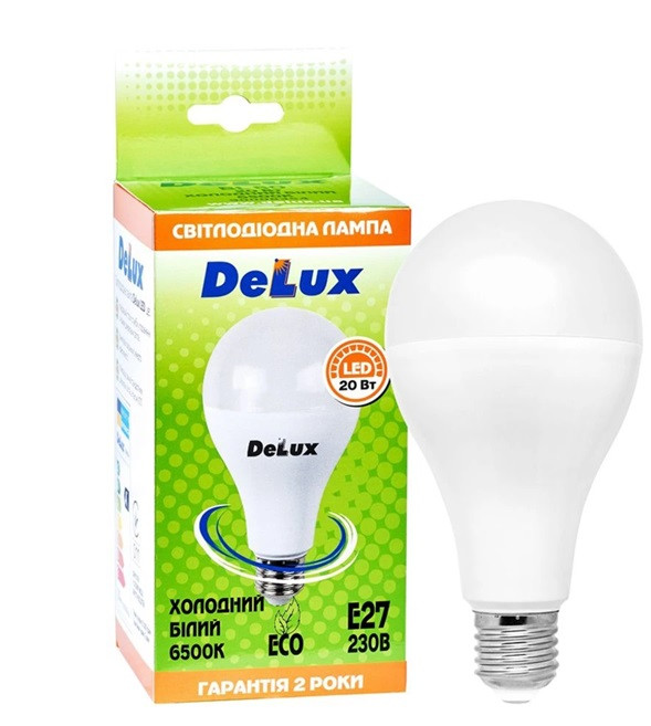 Світлодіодна LED лампа DELUX BL60 10W E27 6500K 1600 Лм 220V 90016862