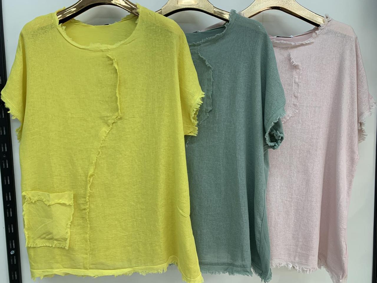 Жіноча футболка "Асиметрія" батал 3XL-6XL оптом