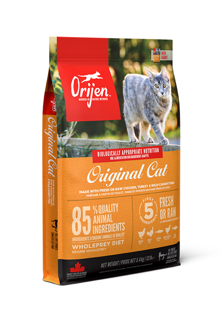 Orijen Original Cat 5,4кг корм для кішок і кошенят усіх порід 5.4 кг