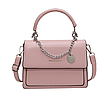 Сумка жіноча шкіряна через плече Femme Рожевий, фото 2