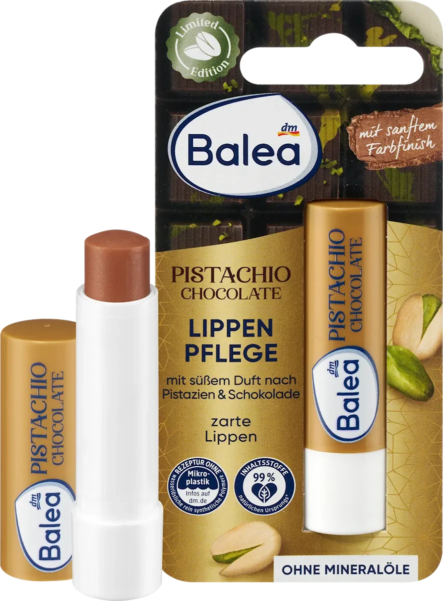 Бальзам для губ Balea Pistachio Chocolate, 4,8 гр