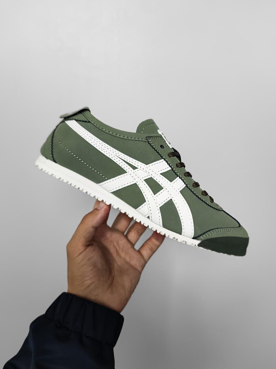 Кросівки чоловічі зелені Asics Onitsuka Tiger Mexico 66 Mantle Green (17887)