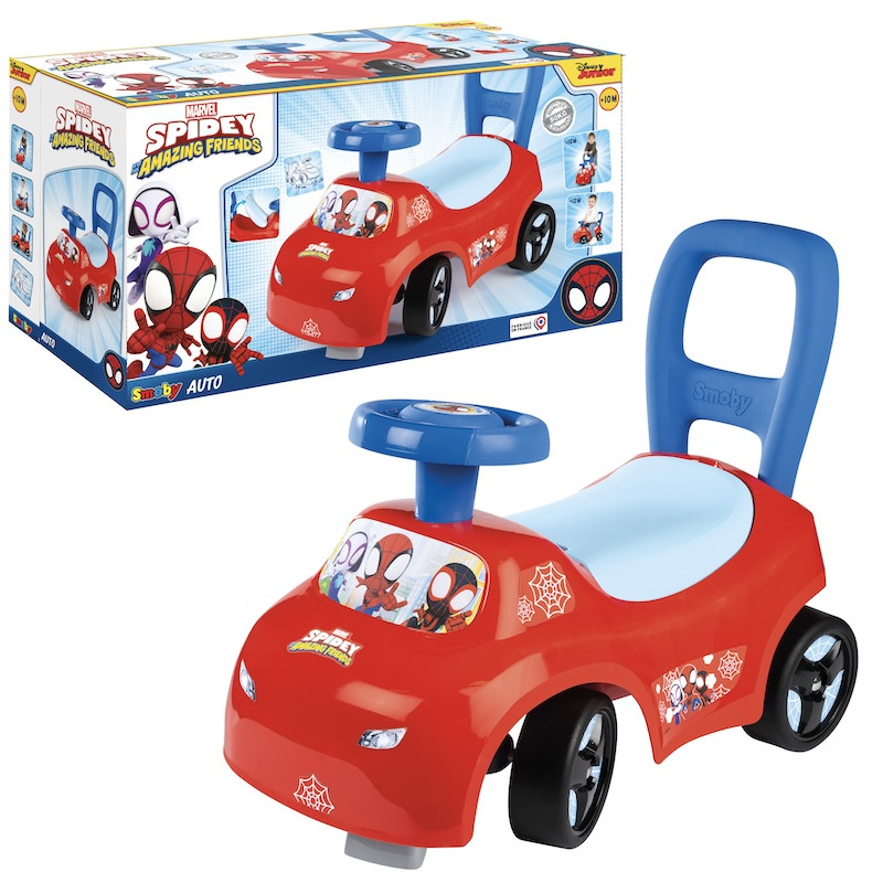 Машинка-каталка толокар Smoby Марвел Спіді 720546, фото 1