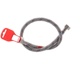 Гнучкий шланг для підключення води Гайка 1/2'' - Гайка 1/2'' (60 см) Чехія, фото 3