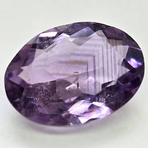 Фіолетовий камінь аметист ювелірна вставка для створення прикрас натуральна