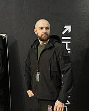 Костюм тактичний водостійкий весна літо Чорний Розмір M (23949), фото 2