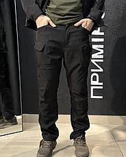 Костюм тактичний водостійкий весна літо Чорний Розмір M (23949), фото 3