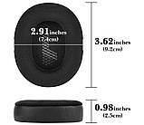 Амбушури JBL E65BTNC JBL LIVE 650 BTNC JBL LIVE 660 NC LIVE650BTNC LIVE660 Duet NC Комбіновані оксамит, фото 2