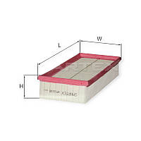 Фільтр повітряний Audi 80 1.6-1.8-2.0 (80-91), Volkswagen Golf II 1.6D-TD, Passat B2 (SMARTEX)