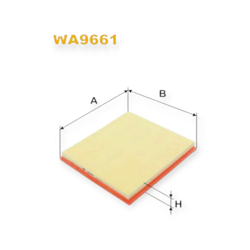 Фільтр повітряний BMW X3 F25 3.0i 10- (WIX) WIX FILTERS