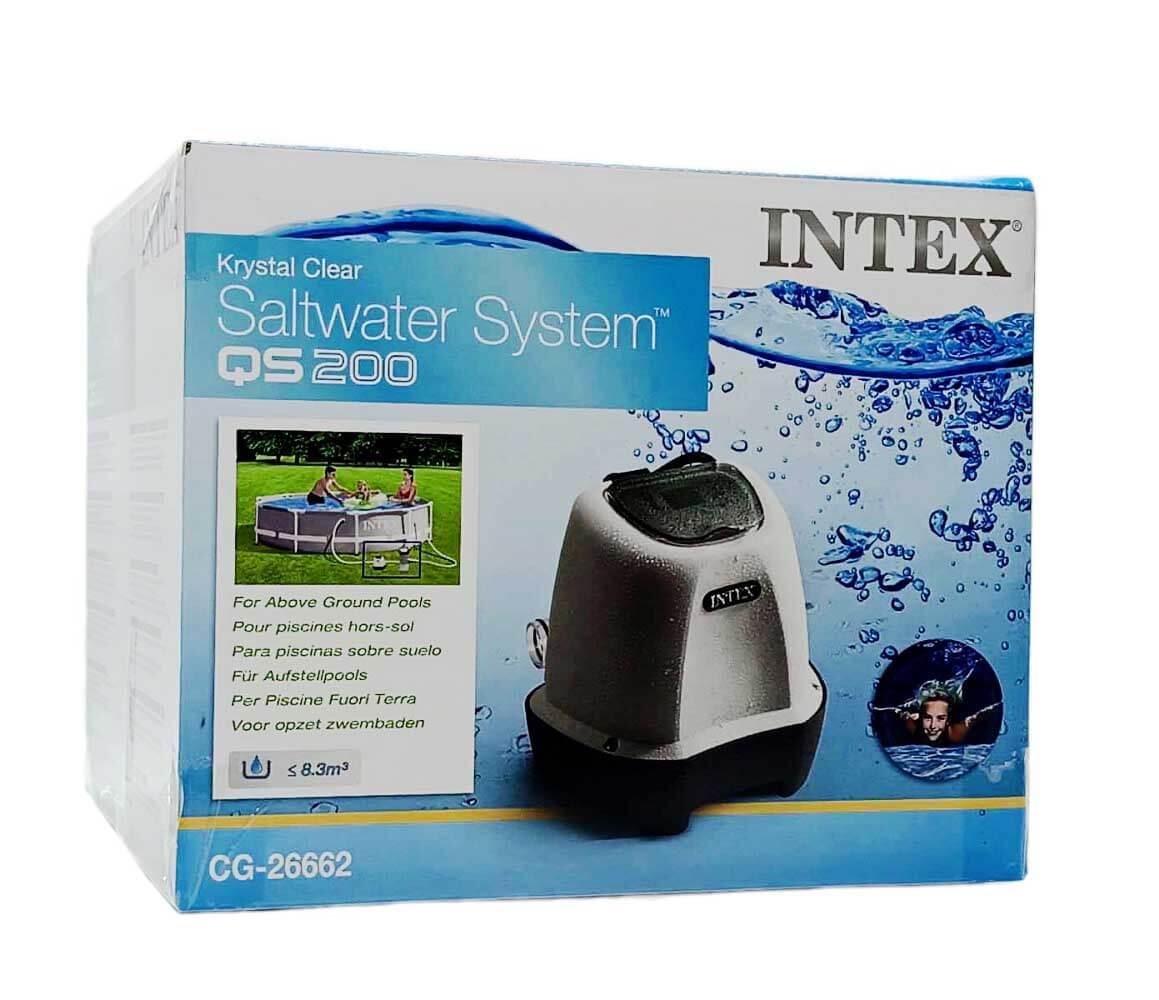 Хлоргенератор для очищення води Intex Saltwater System QS200 для басейнів до 8327 л