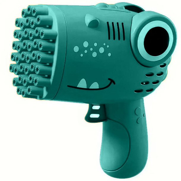 Пістолет-гармата бульбашковий Dinoshur Bubble Gun Блакитний 636-76