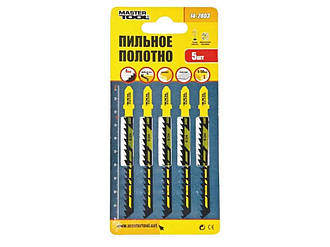 Пилочка для для грубих пропилів по дереву 5шт(h 4 мм, 5-50 мм) ТМ MASTER TOOL BP