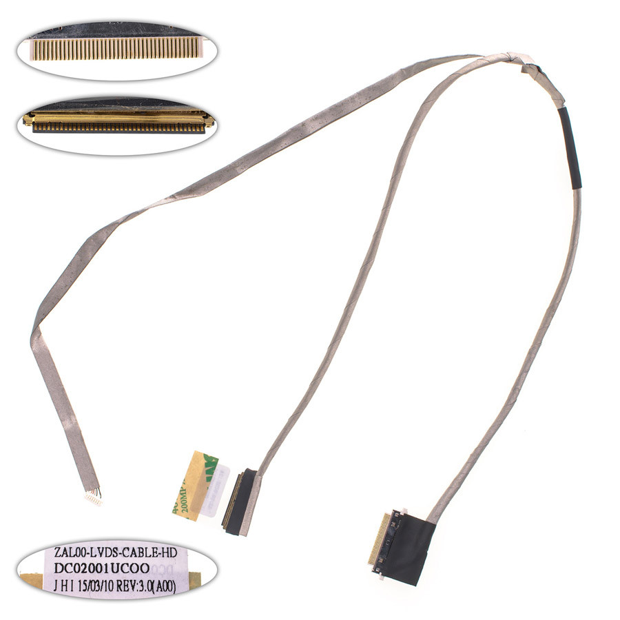 Шлейф матриці для ноутбука Dell (Latitude: 3540, E3540, 3000) (DC02001UC00), фото 1