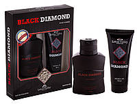 Набор мужской ( т/в 100 мл +гель для душа 100 мл) Black Diamond наб муж Lotus Valley