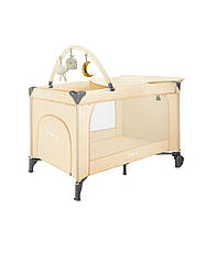 Дитячий манеж MoMi BELOVE PLUS beige