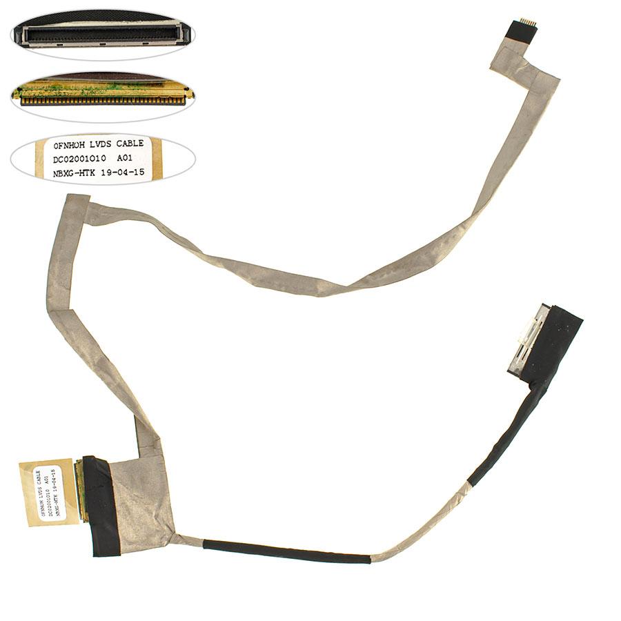 Шлейф матрицы для ноутбука DELL (Alienware17 R1 M17X R5 R6 P18E 17X R1), (FNH0H DC02001O100), фото 1