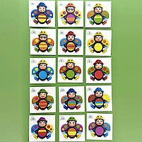 Пазл вкладиш з картками дерево Сонечко емоції та кольори Ubee 18*17*6см (ПСД276), фото 4