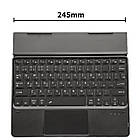 Клавіатура-підставка бездротова Smart Keyboard + Мишка для планшета Ukr+Eng Black, фото 8