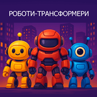 Роботи, трансформери