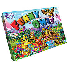 Настільна гра "Funny Owls" українською мовою (2-4 гравця) 25х36х2 см 3+ (IGR24)