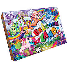 Настільна гра "Unicorn Land" на українській та російській мові (2-4 гравця) 36х25х2 см 3+ (IGR24)