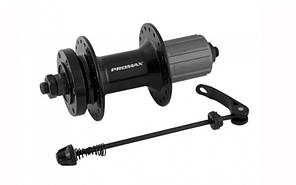 Втулка задня ProMax DB602 під касету 8-9isp, дисков. гальм, 36шп, чорний (289273)