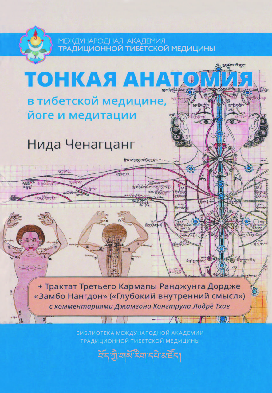 Книга "Тонка анатомія в тибетській медицині, йозі та медитації" Ніда Ченагцанг