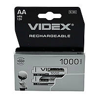 Акумулятор R6 (AA) Videx (1000 mAh) Ni-Mh 2bl (ціна за 1шт)