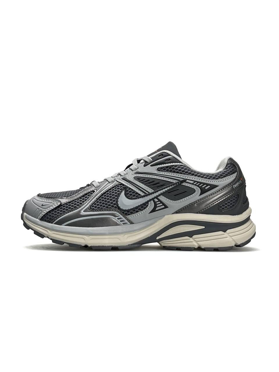 Чоловічі кросівки Nike Air Zoom Fire Grey Beige, кеди Найк шкіра текстиль сітка сірі 41