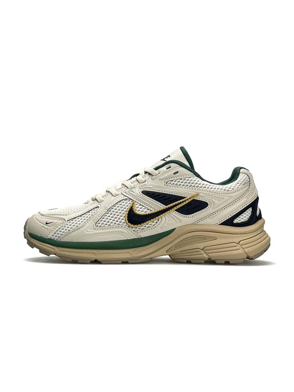 Чоловічі кросівки Nike Air Zoom Fire Beige Green, кеди Найк шкіра текстиль сітка бежеві 41