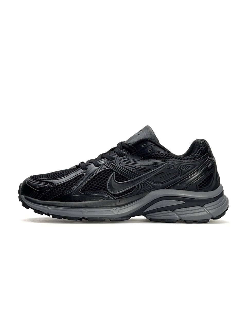 Чоловічі шкіряні текстиль кросівки Nike Air Zoom Fire Black Grey, кеди Найк шкіра текстиль сітка 41