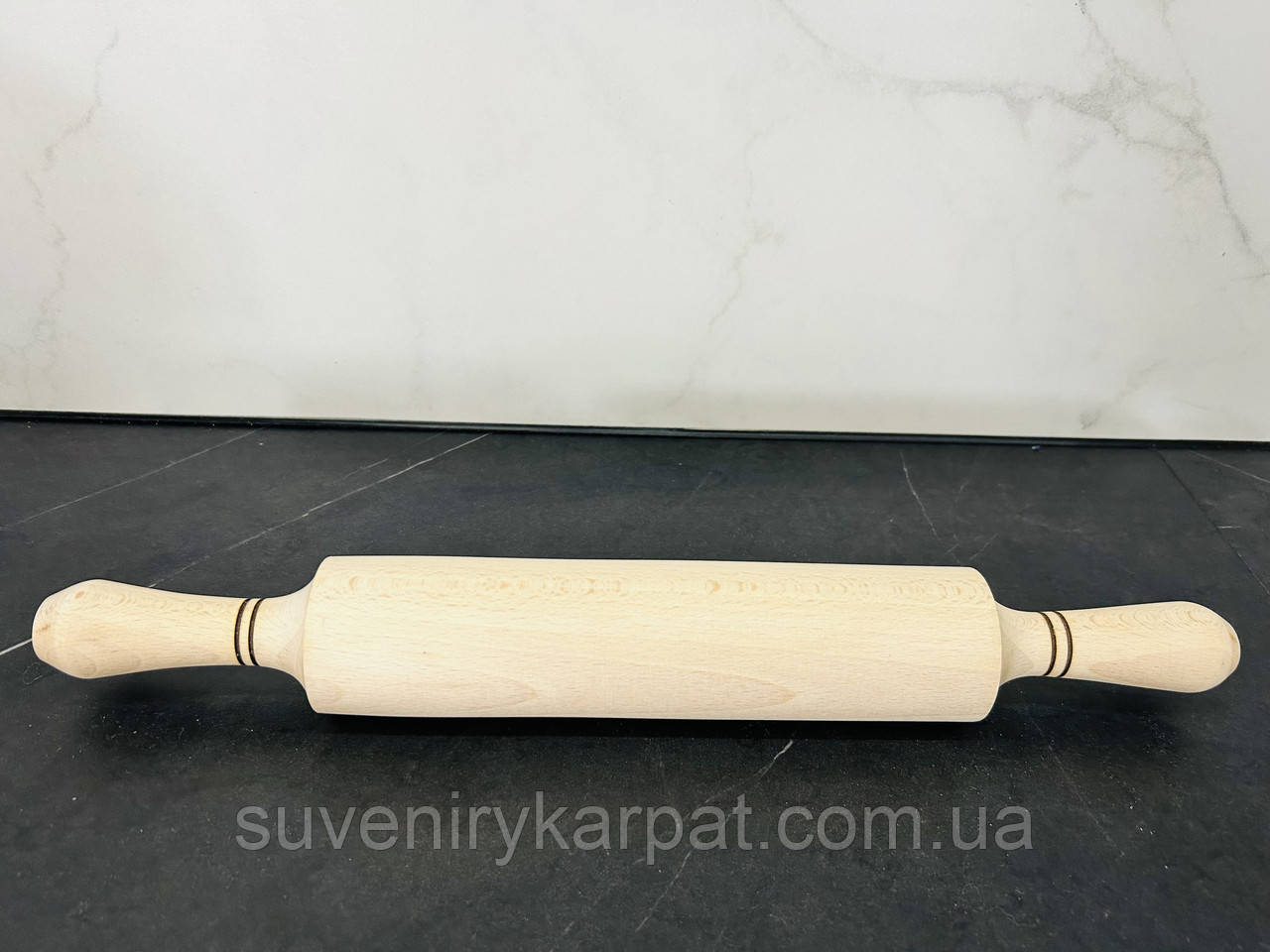Качалка для тіста деревяна 38х4,5 см
