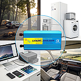 Інвертор LVYUAN P3024EU 3000W | 6000W, перетворювач напруги 12V/24V DC, 110V/220V AC, 50/60Hz, USB, 2 розетки, пульт, фото 10