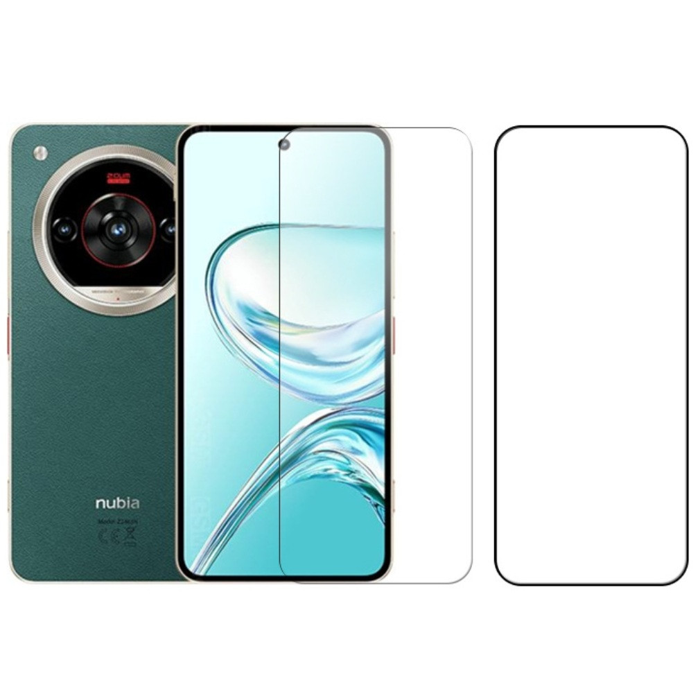 Скло на Nubia Focus 2 Ultra захисне протиударне Full Screen 5D | 9H | 2.5D | Nano - покриття "HYPER PROTECTOR"