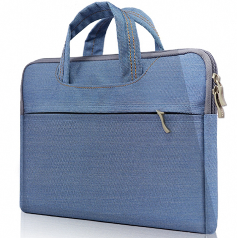 Сумка для ноутбука блакитна 11,6" Weinuo сумка джинсова під ноутбук 11-12 дюймів чохол для планшету блакитний джинс, фото 1